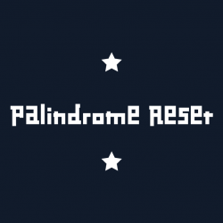 PalindromeReset